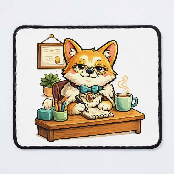 Item preview, Emotional Support Corgi Therapist designed and sold by PatiImagination.