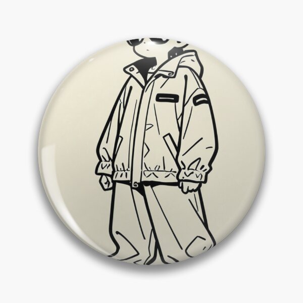 Artikelvorschau, Mode – Mann mit schwarzer Windjacke und Sonnenbrille, Streetwear, Anime entworfen und verkauft von AnimeShin.