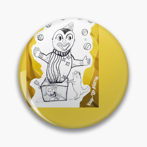 Item preview, Pop Up Pierrot and Cat (Ink Drawing by ACCI) designed and sold by VanyssaGraphics.