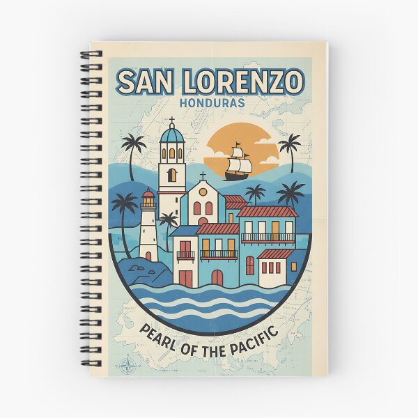 Item preview, San Lorenzo Honduras 1950s Vintage Travel Tourism designed and sold by TravelersGems.