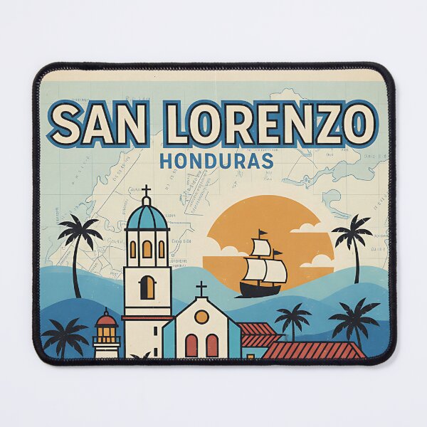 Item preview, San Lorenzo Honduras 1950s Vintage Travel Tourism designed and sold by TravelersGems.