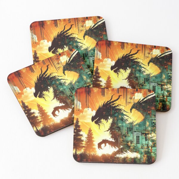 Item preview, Rust Dragon, Ai Generated Art designed and sold by ACC .