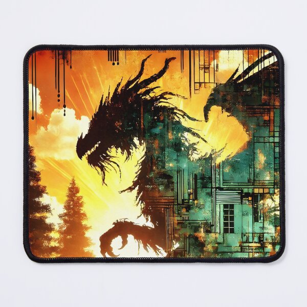 Item preview, Rust Dragon, Ai Generated Art designed and sold by ACC .