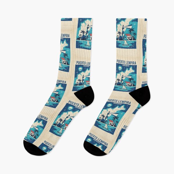 Item preview, Puerto Lempira Honduras 1950s Vintage Travel Tourism designed and sold by TravelersGems.