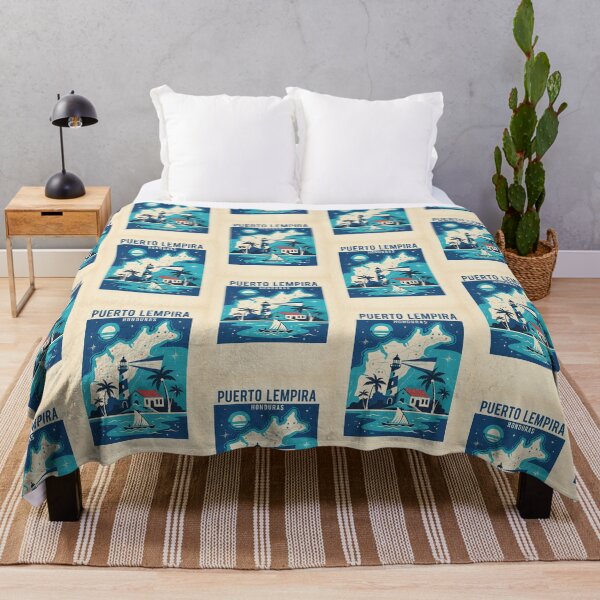 Item preview, Puerto Lempira Honduras 1950s Vintage Travel Tourism designed and sold by TravelersGems.