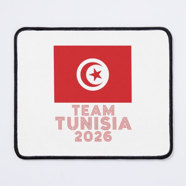 Item preview, Team Tunisia 2026 Fan Flag T-Shirt V19 designed and sold by DBWStudios.