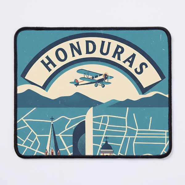Item preview, City of Flowers Honduras 1950s Vintage Travel Tourism designed and sold by TravelersGems.
