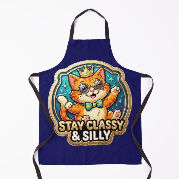 Item preview, Classy Cat – Sunglasses cat with crown & bow designed and sold by Girih.