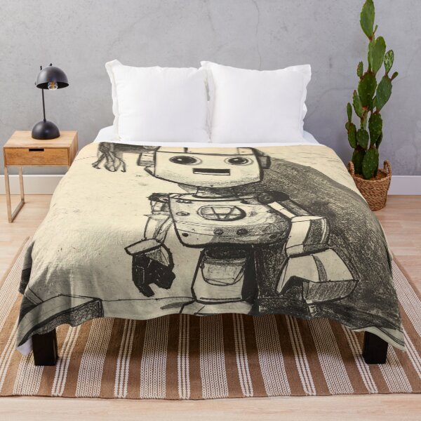 Item preview, Child’s Robot Sketch #1 designed and sold by DroneWorks Creative.