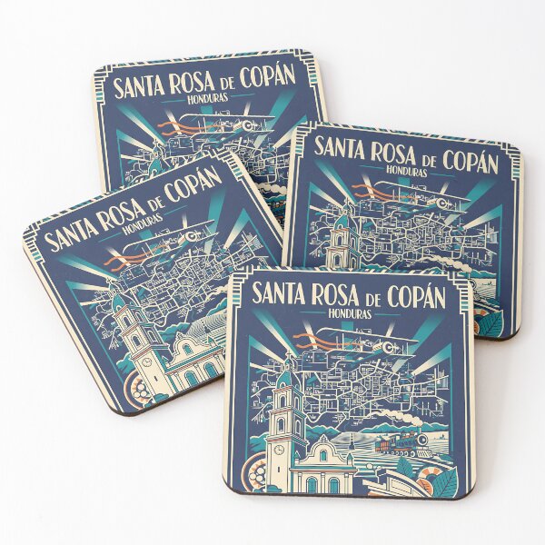 Item preview, Santa Rosa de Copan Honduras 1950s Vintage Travel Tourism designed and sold by TravelersGems.