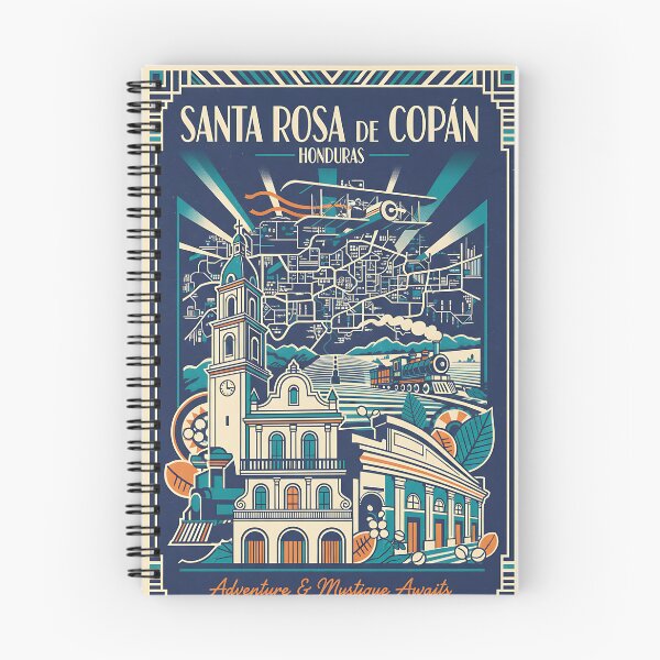 Item preview, Santa Rosa de Copan Honduras 1950s Vintage Travel Tourism designed and sold by TravelersGems.