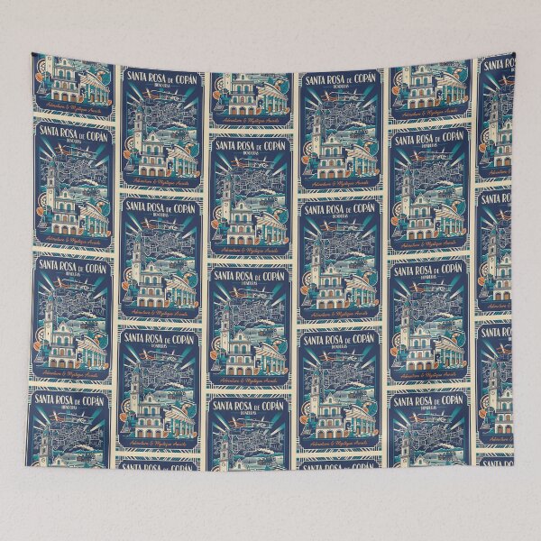Item preview, Santa Rosa de Copan Honduras 1950s Vintage Travel Tourism designed and sold by TravelersGems.