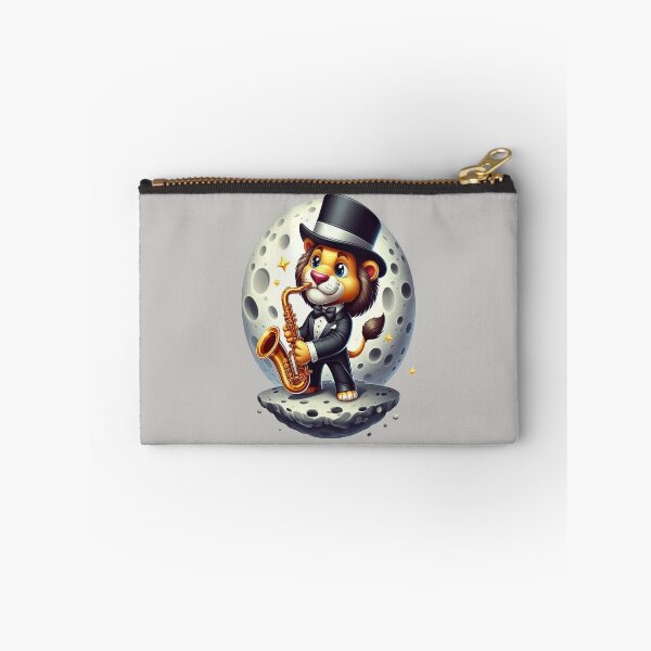 Item preview, Celestial Lion with Saxophone - World Music Day designed and sold by Art-Arcade6.