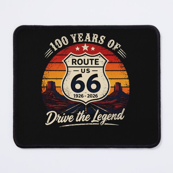 Item preview, 100 Years Of Route Us 66 1926 - 2026 Drive The Legend American Highway Centennial Travel designed and sold by FormalDehyena.