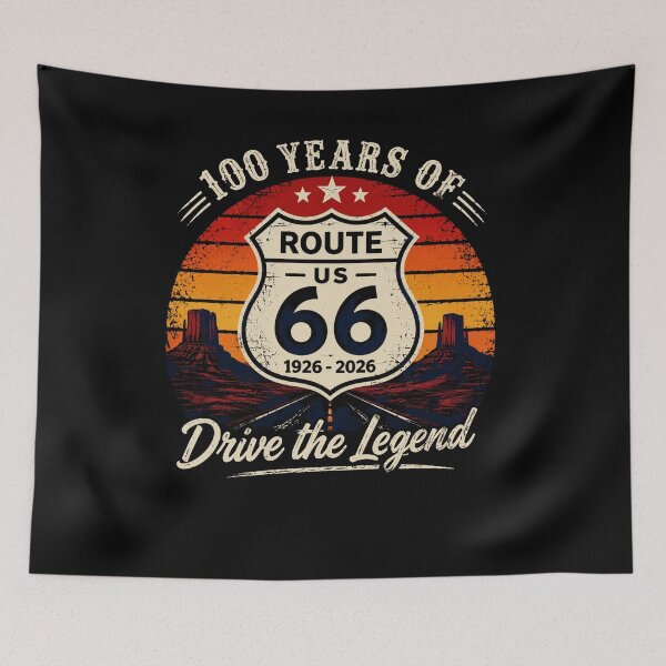 Item preview, 100 Years Of Route Us 66 1926 - 2026 Drive The Legend American Highway Centennial Travel designed and sold by FormalDehyena.