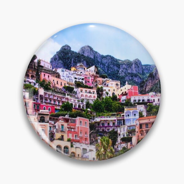 Item preview, Colorful Positano Hillside Village, Amalfi Coast Italy designed and sold by daphsam.