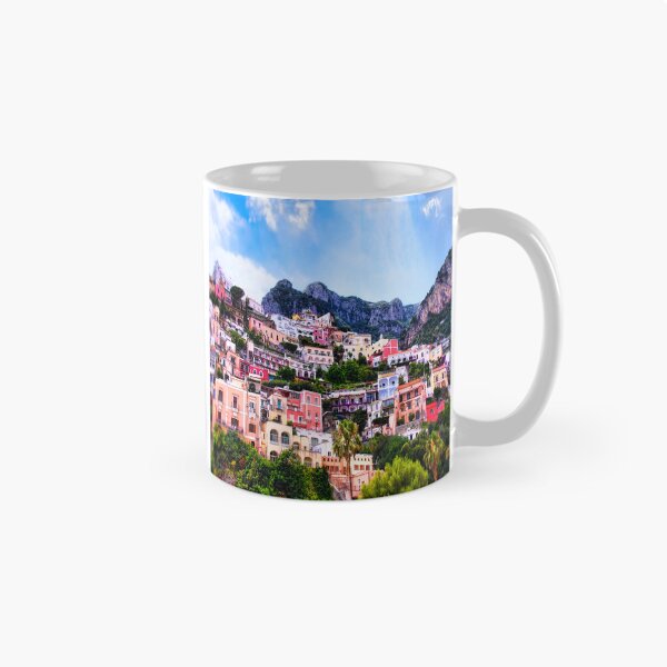 Item preview, Colorful Positano Hillside Village, Amalfi Coast Italy designed and sold by daphsam.
