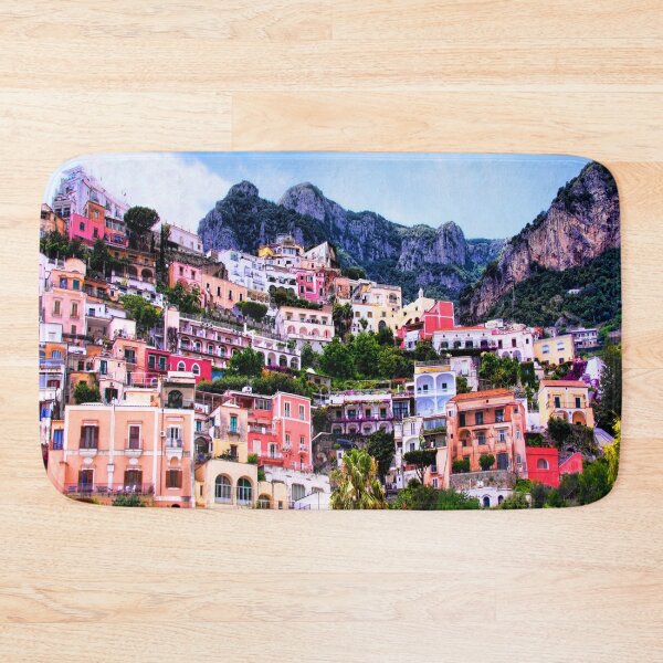 Item preview, Colorful Positano Hillside Village, Amalfi Coast Italy designed and sold by daphsam.