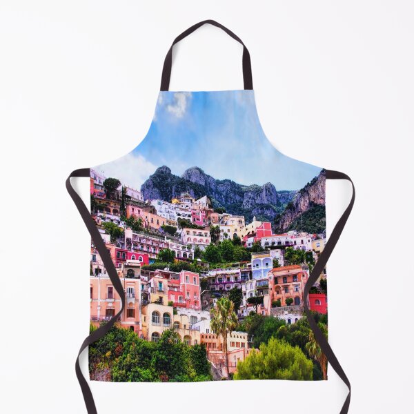 Item preview, Colorful Positano Hillside Village, Amalfi Coast Italy designed and sold by daphsam.