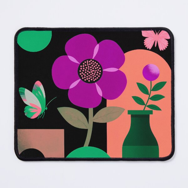Item preview, Bold Botanical Flower & Butterfly Art designed and sold by joycrysstudio.