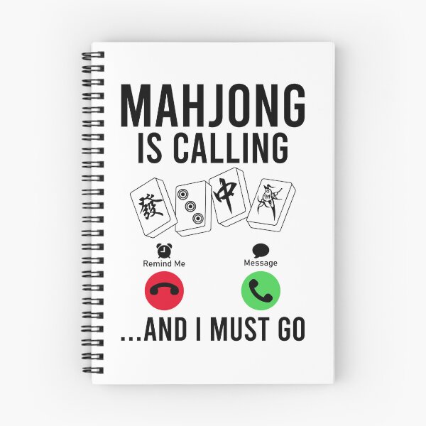 Item preview, Mahjong Is calling and I Must Go designed and sold by designclub.