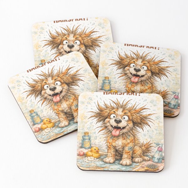 Item preview, Dog Hairspray Art designed and sold by OnePercent992.