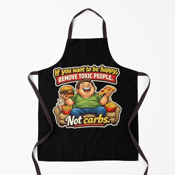 Item preview, If You Want to Be Happy, Remove Toxic People. Not Carbs designed and sold by JerryBahama.