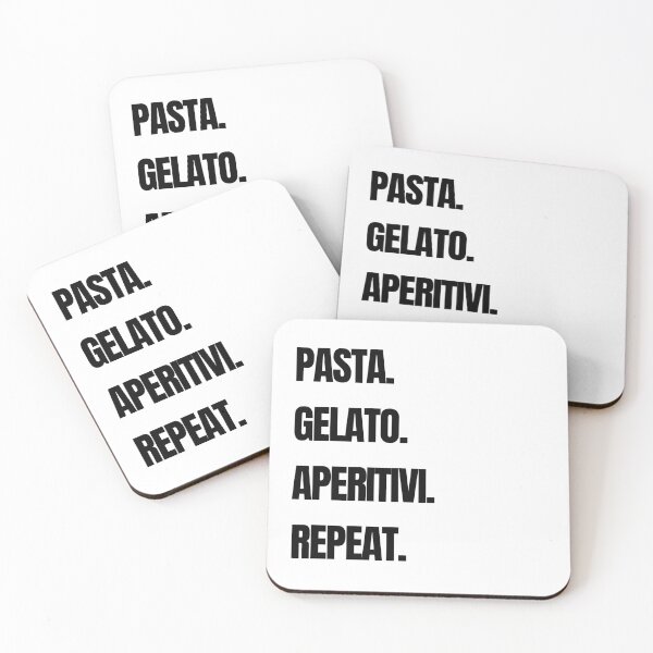 Item preview, Pasta Gelato Aperitifs Repeat designed and sold by raffrasta.