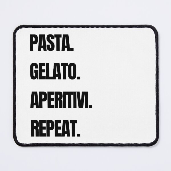 Item preview, Pasta Gelato Aperitifs Repeat designed and sold by raffrasta.