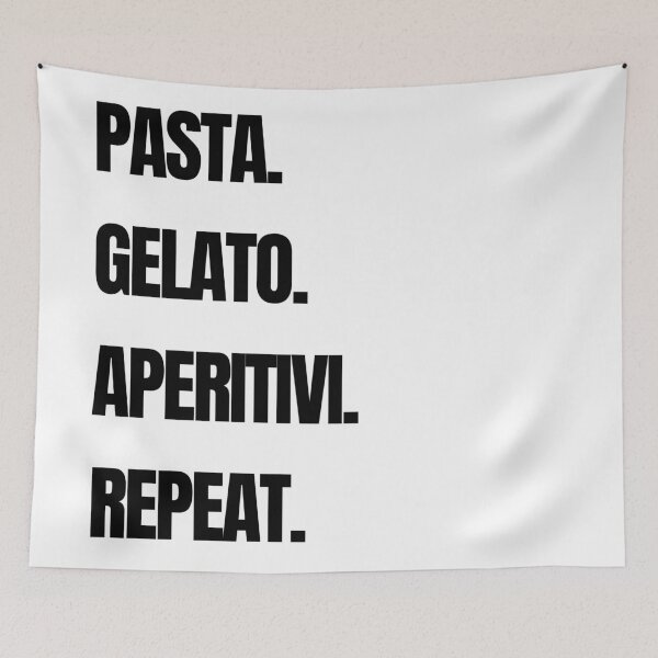 Item preview, Pasta Gelato Aperitifs Repeat designed and sold by raffrasta.