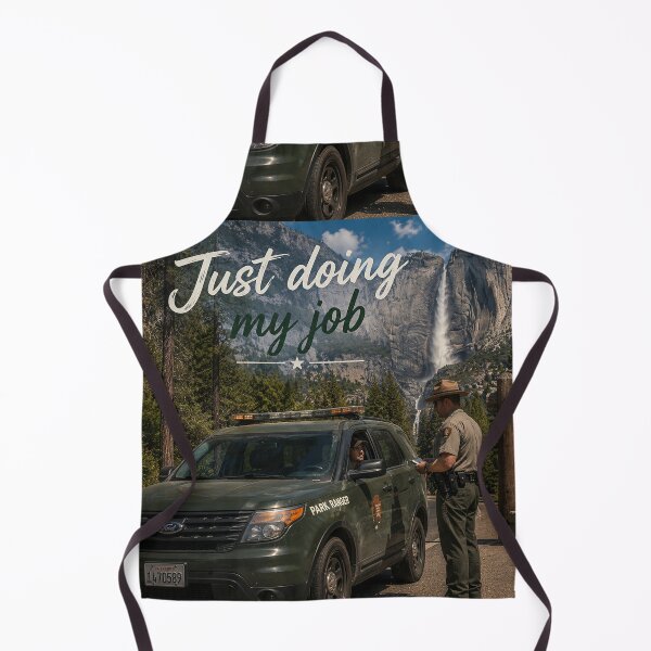 Item preview, National Park Ranger – Just Doing My Job Waterfall Landscape Shirt Design designed and sold by Hookesmode.