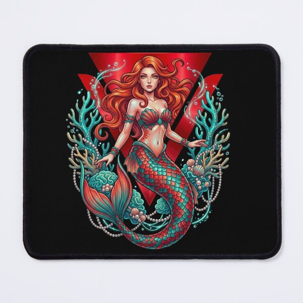 Item preview, Scarlet Mermaid designed and sold by nauTeetude.