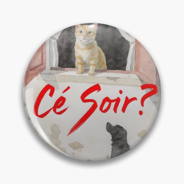 Item preview, Cat And Dog Print designed and sold by Lichentroupe63.