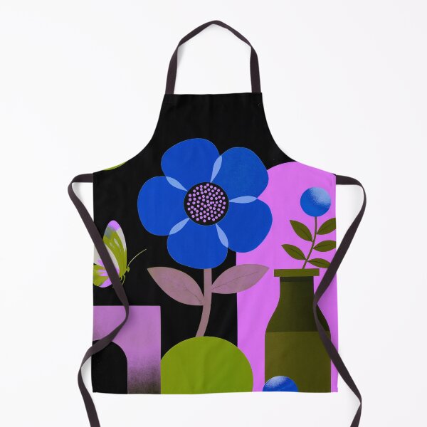 Item preview, Modern Botanical Flower & Butterfly Art designed and sold by joycrysstudio.