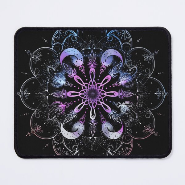 Item preview,  Moon Phases Mandala - Celestial Symmetry & Witchy Wall Art designed and sold by RetroWaveArtCo.