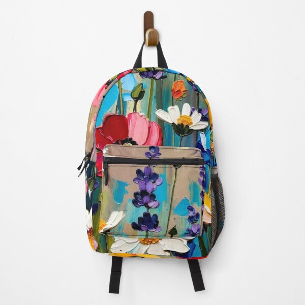 Item preview, Vibrant Painted Wildflower Scene designed and sold by IntelliMindDesigns.