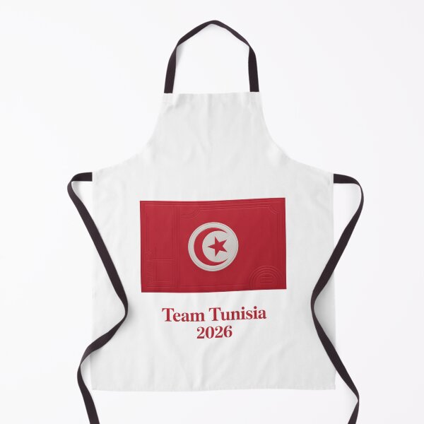 Item preview, Team Tunisia 2026 Fan Flag T-Shirt V20 designed and sold by DBWStudios.