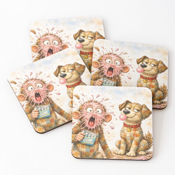 Item preview, Monkey and Dog Bubblegum designed and sold by OnePercent992.