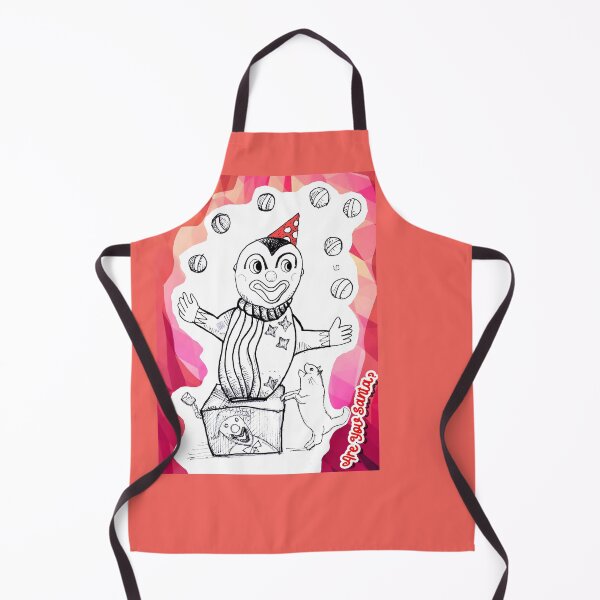 Item preview, Pop Up Pierrot and Cat - Are You Santa ? (Ink Drawing by ACCI) designed and sold by VanyssaGraphics.