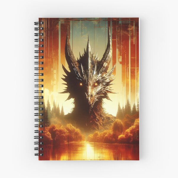 Item preview, Dragón de óxido, arte generado por IA designed and sold by ACC .