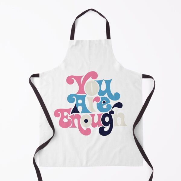 Item preview, Empowering 'You Are Enough' Typography Design designed and sold by Inklyst.