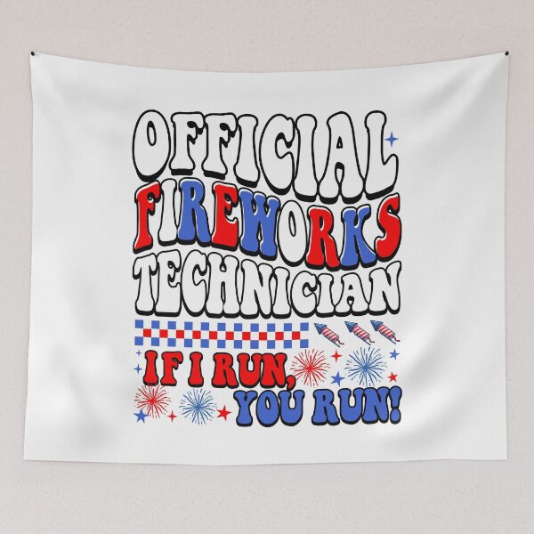 Item preview, Official Fireworks Technician designed and sold by elongatedjazz.