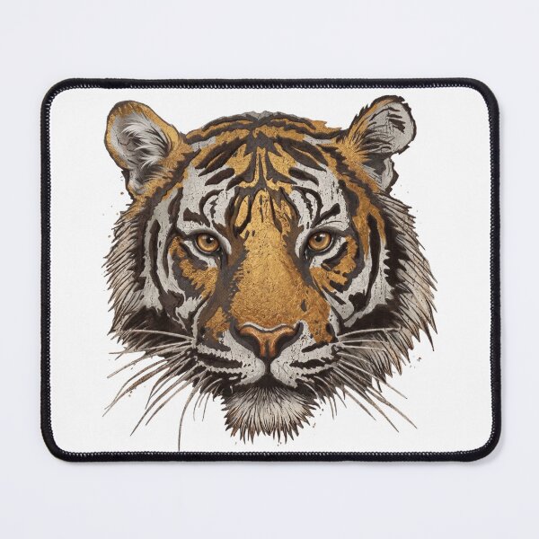 Item preview, Majestic Golden Tiger Face designed and sold by Shopeon Designs.