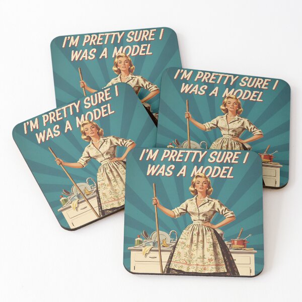 Item preview, I'm Pretty Sure I Was A Model In a Past Life Funny Vintage Retro Humor designed and sold by Retro-Anime9.