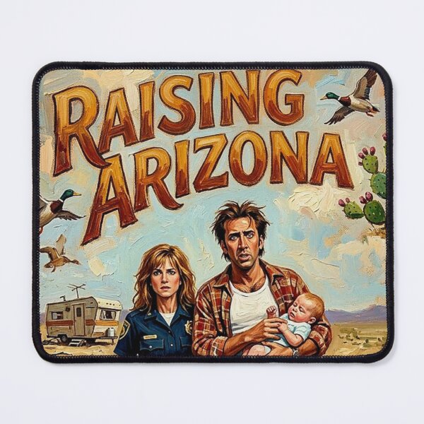 Item preview, The Unlikely Parents – Raising Arizona designed and sold by Art's Diner.