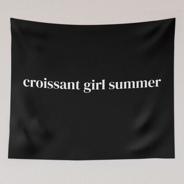 Item preview, croissant girl summer designed and sold by raffrasta.