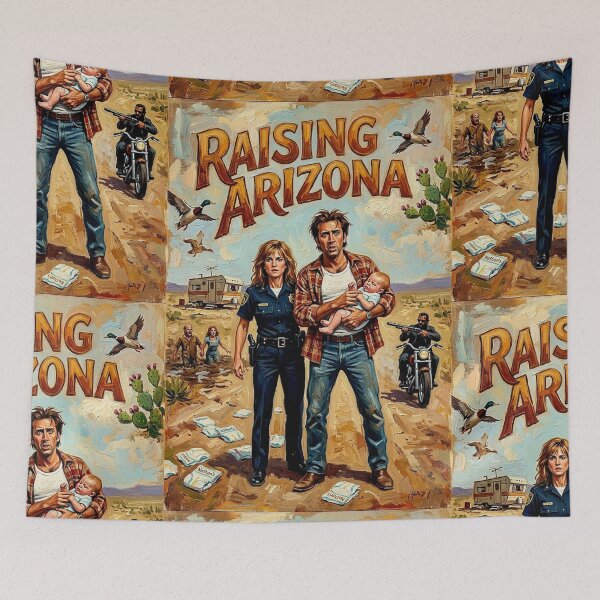 Item preview, The Unlikely Parents – Raising Arizona designed and sold by Art's Diner.