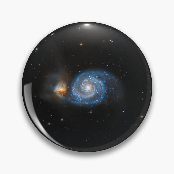 Item preview, The Whirlpool Galaxy in Canes Venatici designed and sold by hellalien.