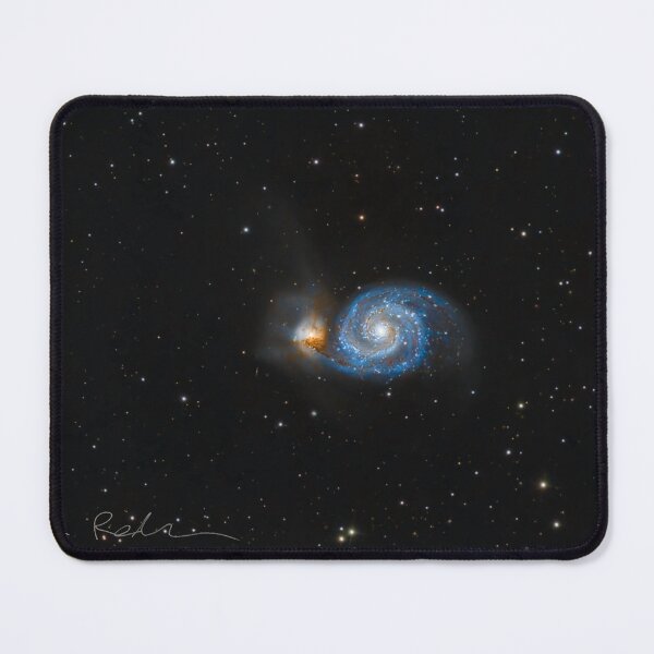 Item preview, The Whirlpool Galaxy in Canes Venatici designed and sold by hellalien.