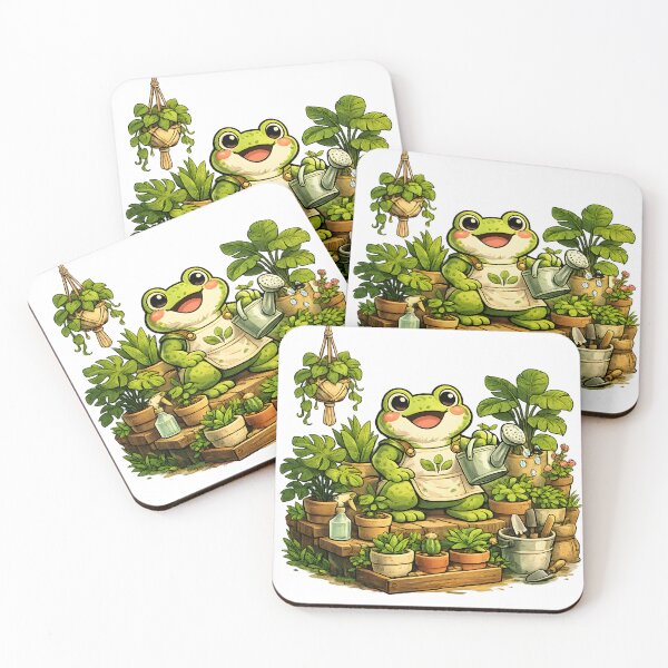 Item preview, Crazy Plant Lady Frog designed and sold by PatiImagination.